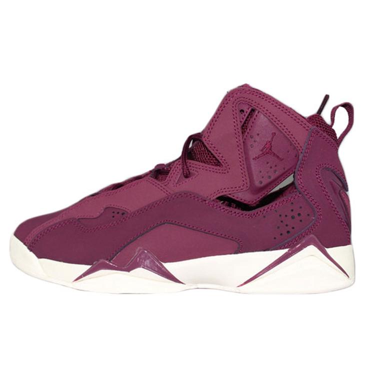 

New JORDAN True Flight Bordeaux Gs 343795-625 36.5