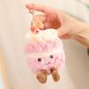 Cute Fun Cake Pendant Succulent Keychain Bag Pendant Simulated Cake Rag Doll Children's Gift
