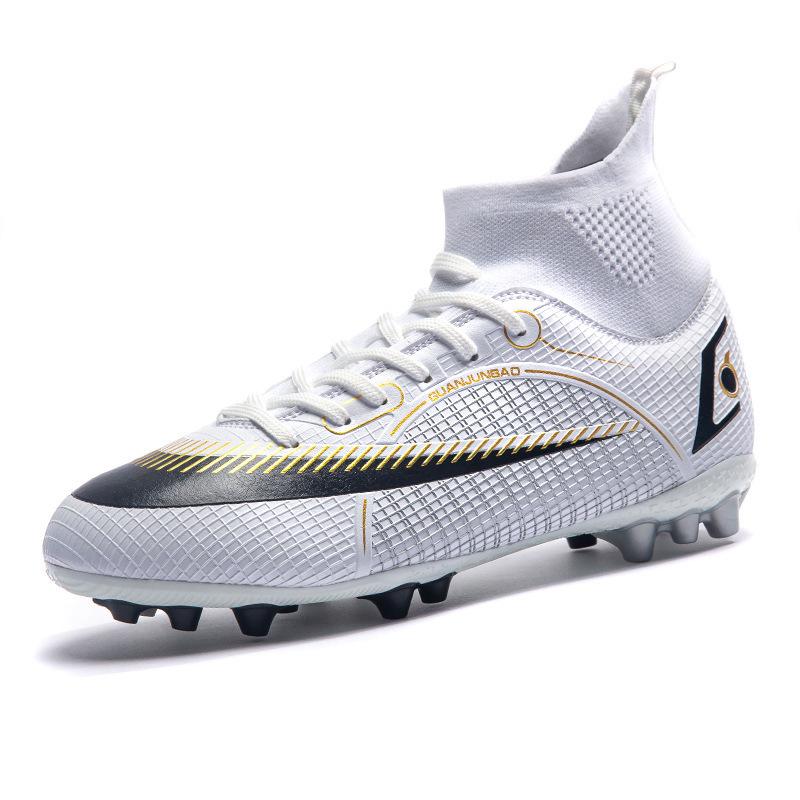 

Summer and autumn new children s football shoes broken nails children s primary school students magic buckle training shoes length nail shoes 35