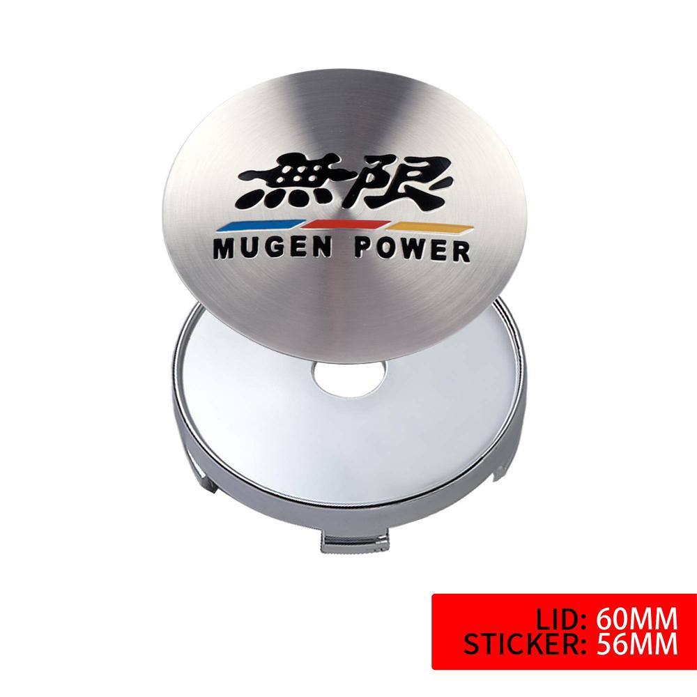56/58/60/59mm Car Wheel Center Hub Caps Auto Accessories for Honda Type R Type S VTEC DOHC Modulo Vezel Legend Si RR Insight