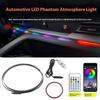 Car LED One-to-one Central Control Color Atmosphere Lamp Car Atmosphere Decoration Lamp APP In-car Free Wiring Modification