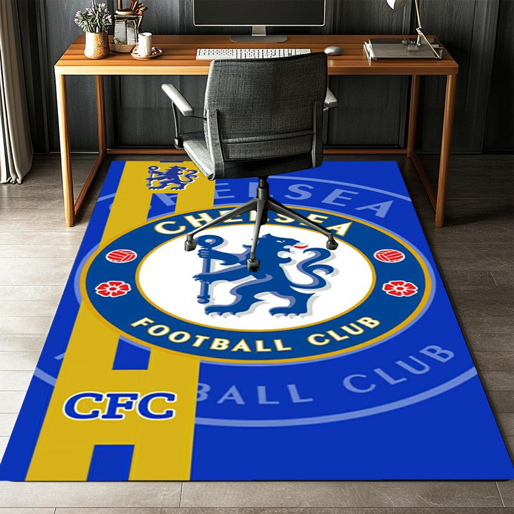 Chelsea Football Club Printed Carpet,Rug,for Office Chair Living Room Bedroom Kitchen Room Decor Gifts.