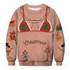 3d Mens Christmas Graphic Print Xmas Hoodie Sweatshirt Pullover Jumper Tops