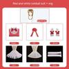 Cardcaptor Sakura Cosplay Costume Women Girl Cute Activity Halloween Party Role Play Dress Full Set Christmas Accessories Gift