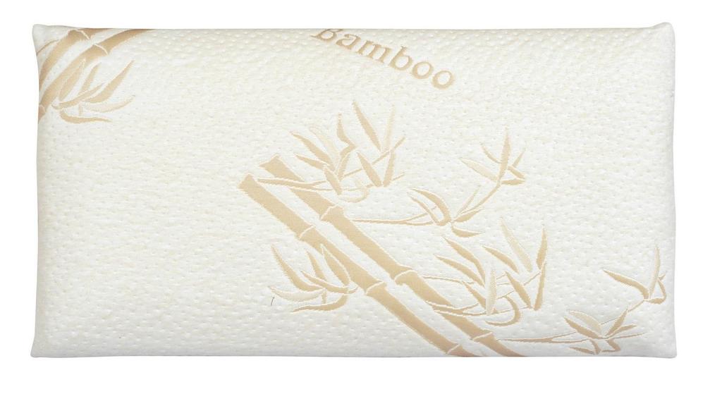 Orthopedic Flat Thermoplastic Memory Pillow + Zippered Case