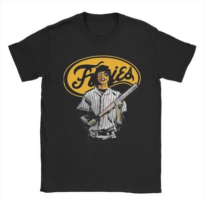 Die Warriors Baseball Furies Filme T-Shirts Herren Baumwolle Top T-Shirt Bedruckt Rundhals Kurzarm