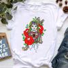 Russian Doll Interesting Print Pattern Harajuku Fashion Street Casual Street Wear Trendy Summer Unisex Unisex Universal Tshirt