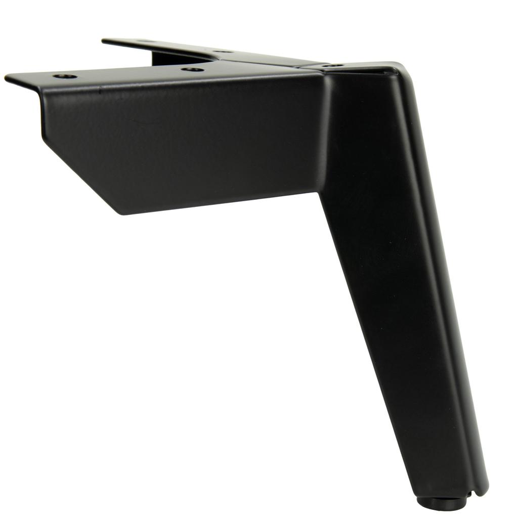 Anchor Loft furniture leg, black matte, height 12 cm
