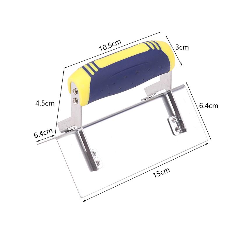 Inner Outer Corner Trowel Stainless Steel Corner Mason'S Knife Diatom Mud Scraping Putty Internal External 90Celsiusorner Trowel