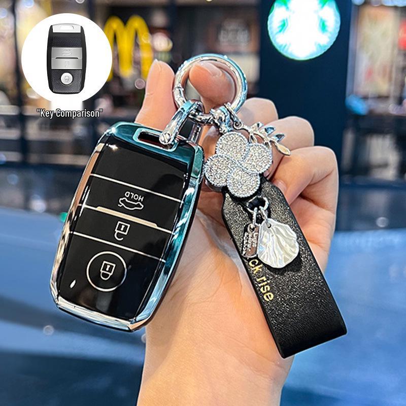 Kia Key Case Shell for K3, K4, K5, KX3, KX5, Sportage, Sorento, Yipao, and K5 Models