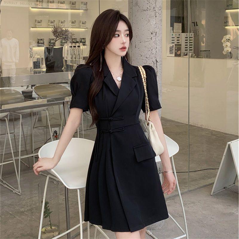 

2024 Summer Plus Size Women s High-End Waist-Slimming Long Dress in National Style M (up to 100 lbs)