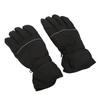 Electric Heated Gloves Polyester Waterproof Battery Powered Winter Heated Gloves for Skiing