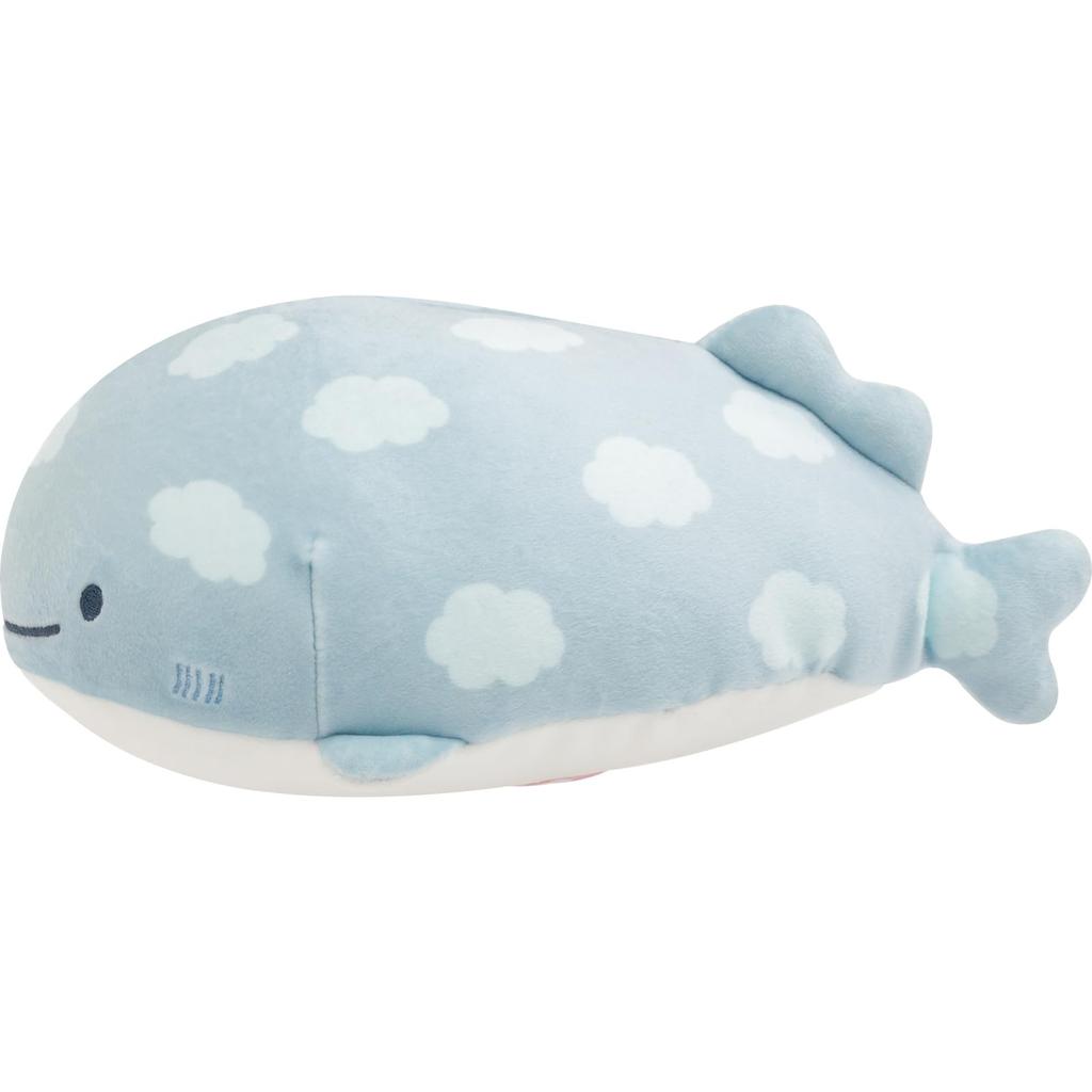 and the Super Mochimochi Plush Toy S MV11001 H105 x W140 x D240mm San-X Jinbei-san "Jinbei-san Balloonfish" Jinbei-san