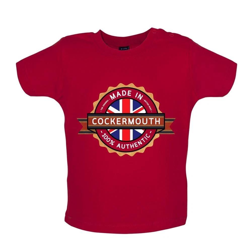 Made IN Cockermouth - Kids T-Shirt / Bodysuit - City Village Born Love Live 120