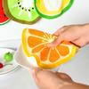 Cute Fruit Printed Kitchen Absorbent Wipes Hanging Hand Towels Bathroom Quick-drying Dish Cloths Drying Fruit Cloth