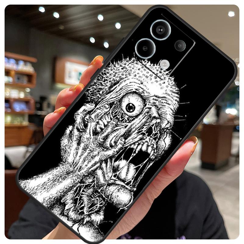 

Gothic Fashion Skull Case For Xiaomi Redmi Note 12 9 10 11 13 14 15 Pro Plus Cover For Redmi 13C 12C 10C 14C 15 C Redmi Note 10 Pro