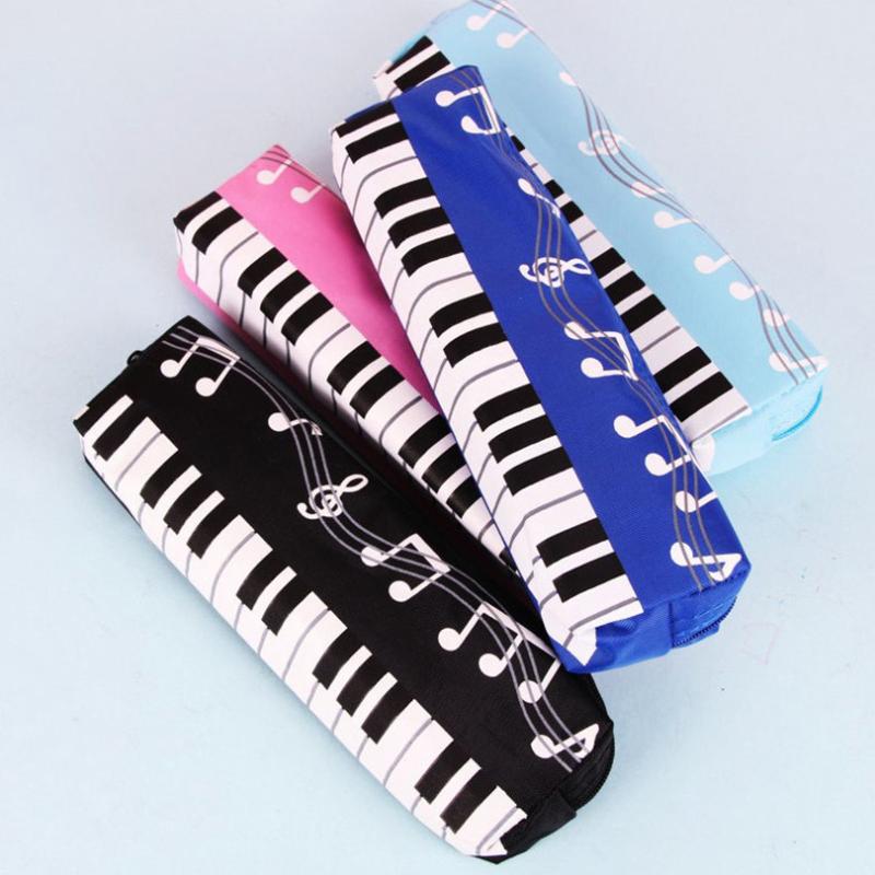 Creative Novelty Student Pencil Case Square Single Layer Oxford Cloth Pen Bag