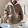 Men's Trendy Lambswool Jacket: Winter Street Style, Loose Fit, Double-Sided, Versatile Casual Coat