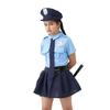 Polizistenkostüm Polizisten Cop Kostüm Polizei Hut Kleid Gürtel Fliege Set