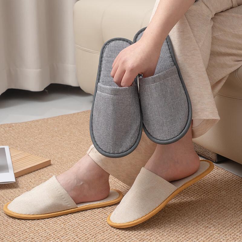 OEING Disposable Hotel Guest Slippers