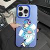 D-Dramatical M-Murder Aoba Seragaki Phone Case For iPhone 16,15,14,13,12,11,Pro,Max,Plus,Mini,XS Anti Fall Blue Matte Bumper