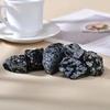 Natural Snowflake Obsidian Raw Stone Aromatherapy Diffuser Stone Decorative Collection Of Mineral Specimens Holiday Gift