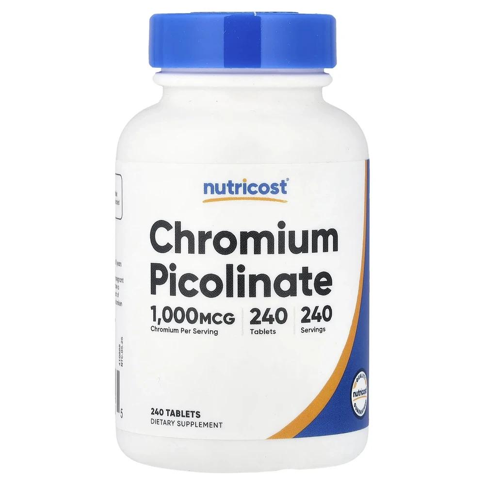Nutricost Happy Chuseok! Give it as a gift. (Nutricost) Chromium Picolinate 1000mcg 240 Tablets. Selling out soon. 1 pcs