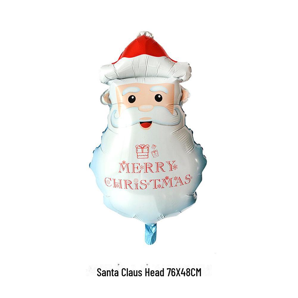 Christmas Tree Snowflake Aluminum Film Balloons for Party Decoration