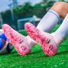 34-46 Unisex Football Boots Rubber Soft Sole Short Nail Artificial Turf Youth Children Football Shoes Boys Soccer Shoes