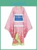 Demon Slayer Nezuko Cosplay Costume Set With Soft Fabric For Anime Fans