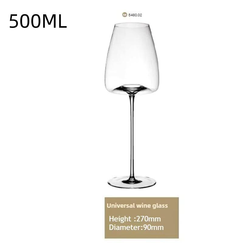 1 Stück Exquisites Ultradünnes Konkav-Konvexes Weinglas Kristallglas zum Schnellen Dekantieren Burgunder- und Bordeauxgläser