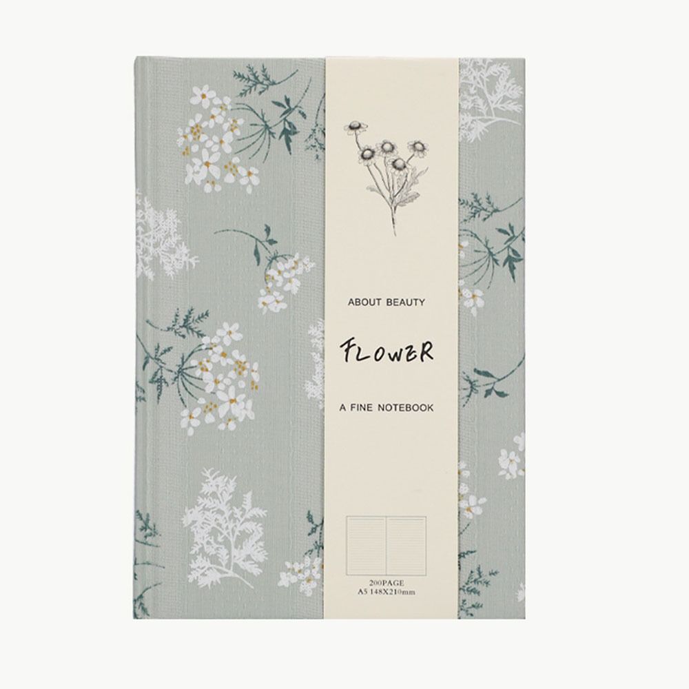 Kompaktní látkový zápisník A5 Látkový obal Vyšívaný zápisník Odolný A5 Ruční diář Kancelářské potřeby