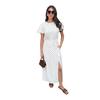 AX Paris Womens/Ladies Polka Dot Polyester Shirred Waist Midi Dress