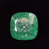 Natural Green Emerald Loose Gemstone Quality 54 Ct Cushion Cut for Jewelry Making and Crafts