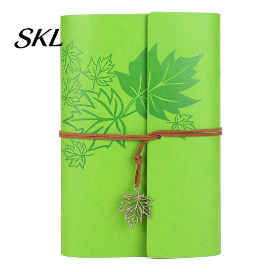 Faux Leather Journal Vintage Journal, Refillable Notebook for Travel Office Daily Writing, A5 Writing with Straps Size Lined Blank Dairy Planner, Gift