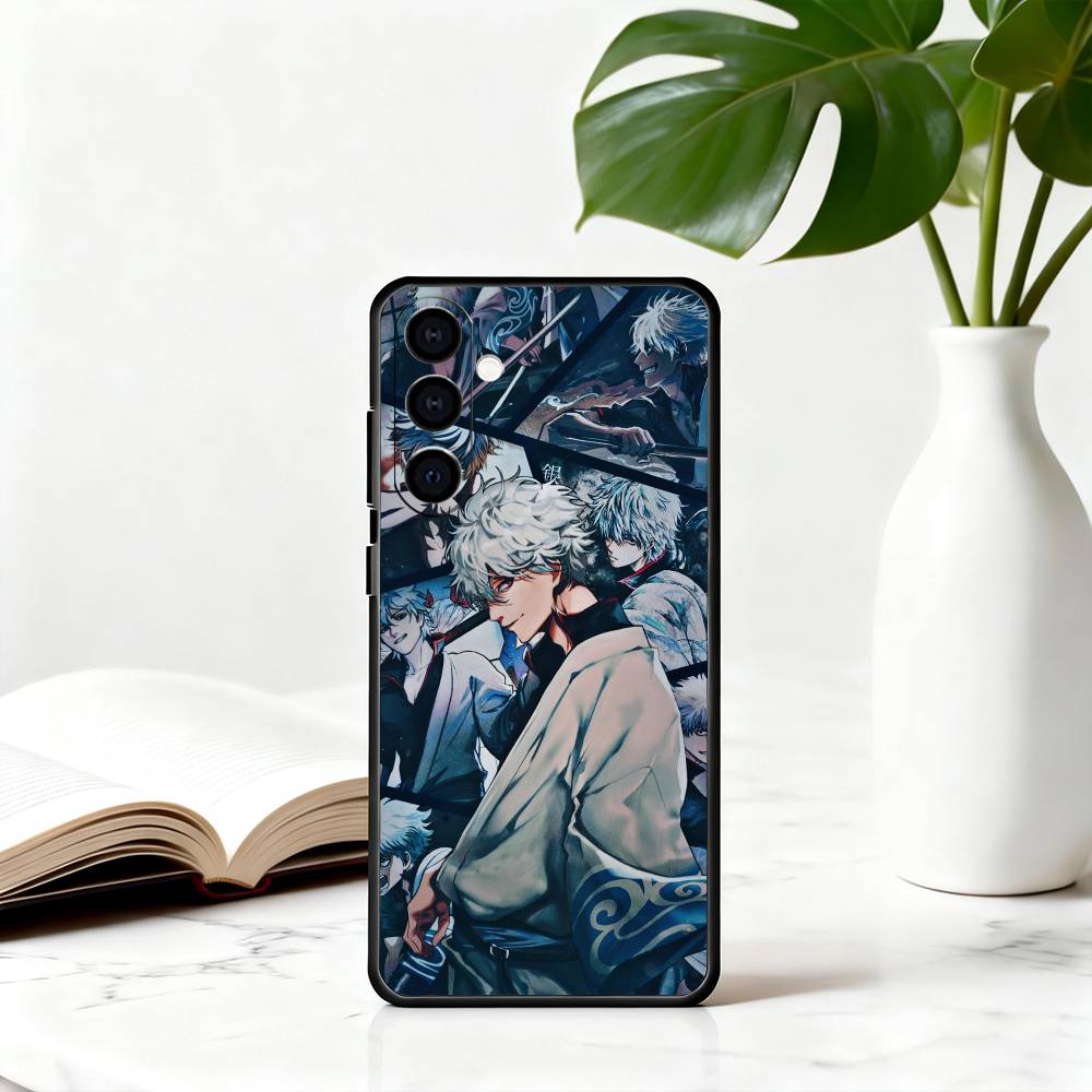 G-Gintama G-Gintoki S-Sakata-es Phone Case Black Silicone Soft For Samsung Galaxy A73,A72,A71,A70,A53,A52,A51