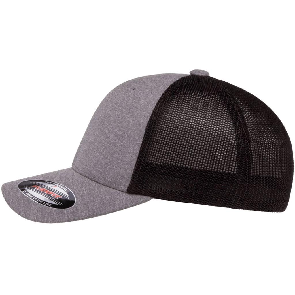 Flexfit by Yupoong Melange Mesh Trucker Cap