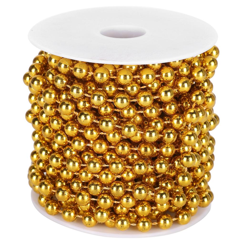 Plastic Bead Garland Spool Rope Curtains Hanging Christmas Decoration Supplies 8mm 10