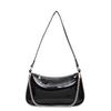 Textured retro small bag women's new casual solid color messenger bag fashionable shoulder armpit small bag