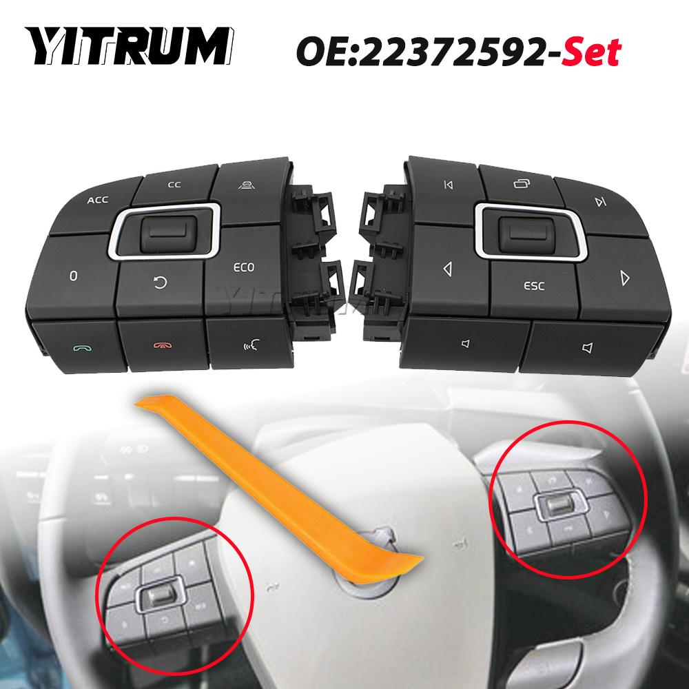 YITRUM 22629276 Truck For Volvo FM/FH V4 VOL Steering Wheel Switches Module Left/Right 21957047 21957046 22372592 21957049 Switches4