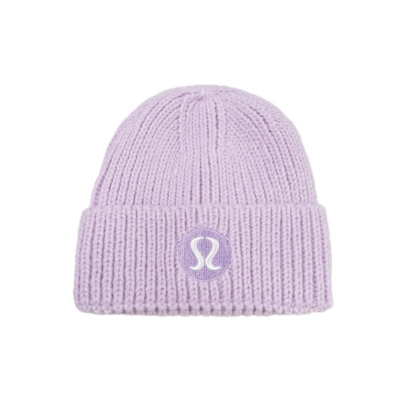 Versatile knitted hat, warm ear protection wool hat, women's autumn and winter windproof big head circumference shows the face, small pullover hat