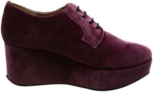 Nouvelle Vogue Relax Platform Lace-Up Boots, Pink, Size 22.5 cm