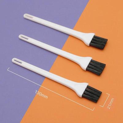 Nylon Small Brush Garlic Press Cleaner, Soft Bristle Multi-Function Dust Removal Brush