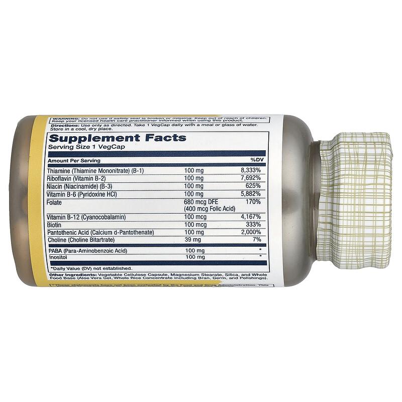 Vitamin B-Complex 100, 50 VegCaps