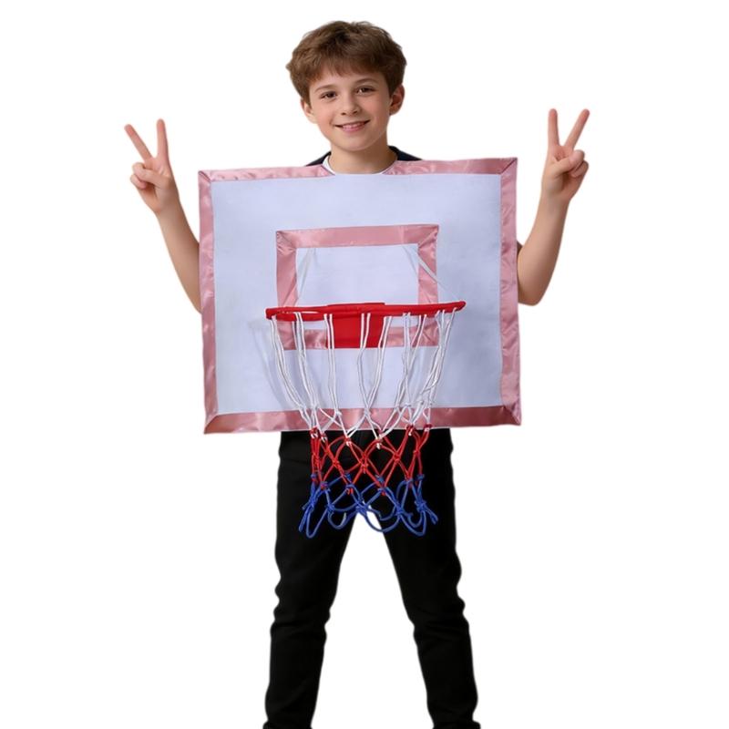 

Children Basketball Backboard Clothing Unisex Cosplay Costume For Sports Themed Parties And Social incidents 1