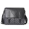 Light Business Shoulder Bag Classic Plaid Youth Messenger Bag Ipad Bag Business Trip Messenger Bag Crossbody Backpack
