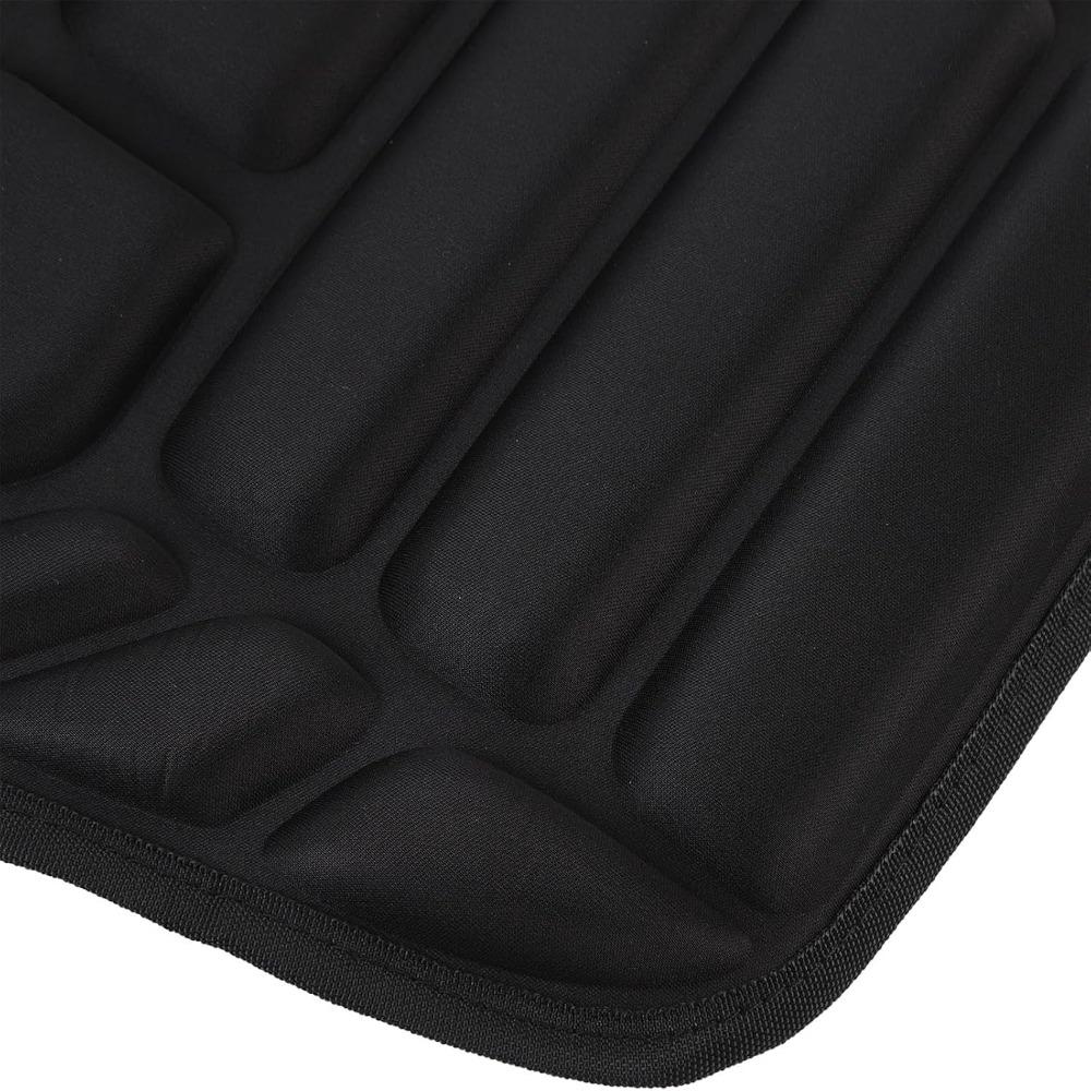Breathable ATV Seat Cover Black Motorcycle Seat Protector  For Long Distance Riding