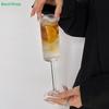 Vertical Striped Tall Wine Glasses,Ribbed Fluted Champagne Flutes for Cocktail & Party Use