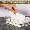 Transparent Napkin Holder Acrylic Tissue Paper Dispenser Case Guest Towel Holder  Bathroom
