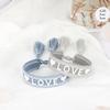 Silicone Letter Woven Bracelet: Women's Handmade Tassel Bracelet Gift